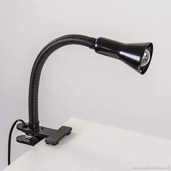 zwarte_klemlampleeslamp_v_3.webp Discount Straluma Zwarte klemlamp/leeslamp voor bureau