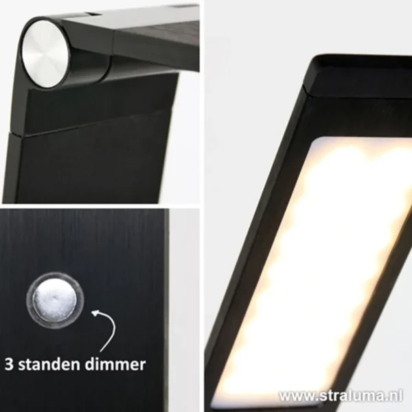 zwarte_led_vloerlamp_met__2.webp Fashion Straluma Zwarte led vloerlamp met touchdimmer