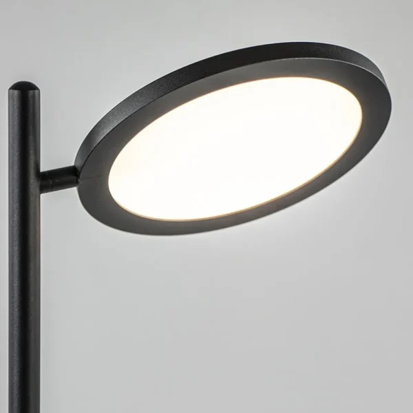 zwarte_led_vloerlamp_stan_2.webp Best Straluma Zwarte LED vloerlamp 3-standen dimbaar