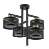 zwarte_lichts_plafondlamp_0.webp Online Straluma Zwarte 4-lichts plafondlamp met ronde kappen