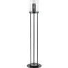 zwarte_vloerlamp_met_cili_0.webp New Straluma Zwarte vloerlamp met cilinder kap helder glas