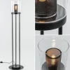 zwarte_vloerlamp_met_cili_1.webp New Straluma Zwarte vloerlamp met cilinder kap helder glas