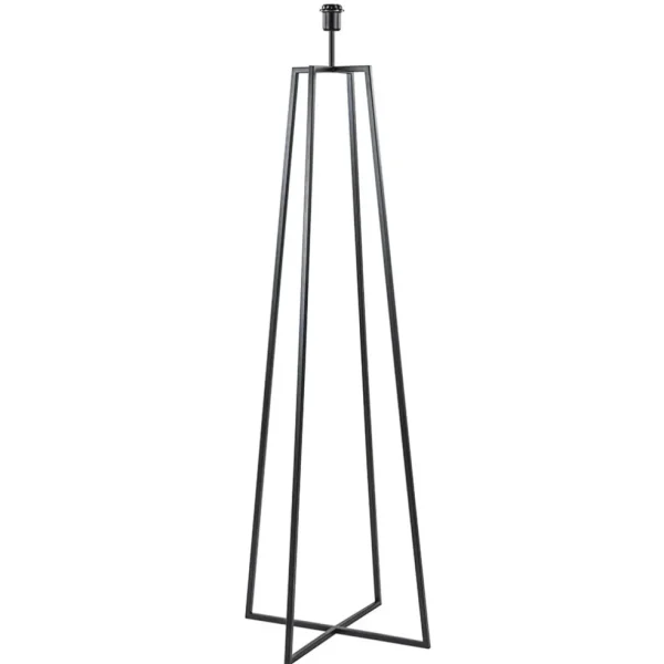 zwarte_vloerlamp_modern_f_0.webp Discount Straluma Zwarte vloerlamp modern frame excl. kap