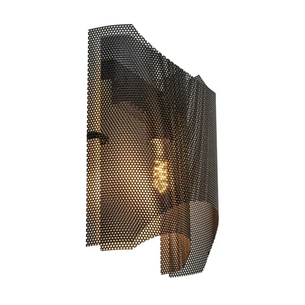 zwarte_wandlamp_gaas_1.webp Best Straluma Zwarte wandlamp gaas